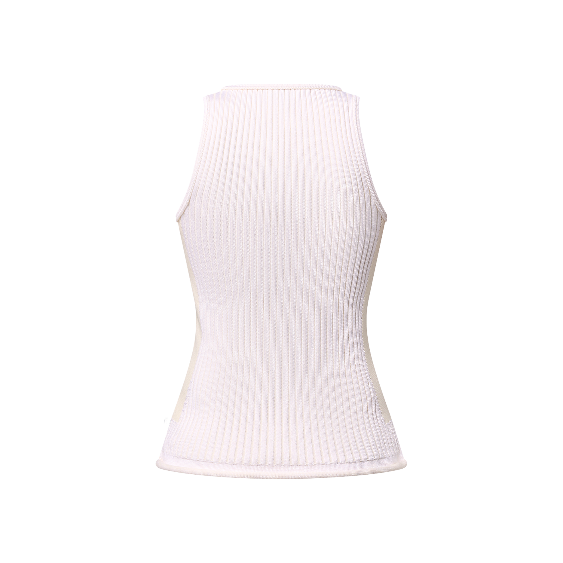 Ivory Essence Ribbed Tank